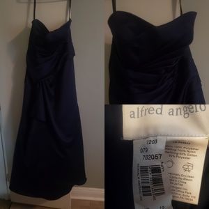 Navy Blue Gown